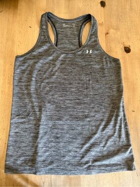 Under Armour Heather Gray Racerback Tank